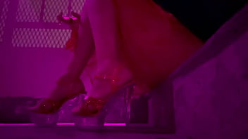 European stepmom artemisia love hot solo outdoor high heels fetish