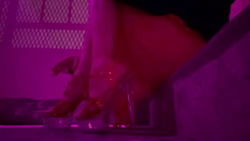 European stepmom artemisia love hot solo outdoor high heels fetish