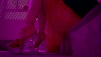 European stepmom artemisia love hot solo outdoor high heels fetish