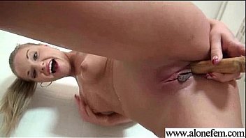 To get orgasms alone wild girl try all kind of things clip 23
