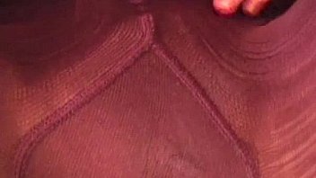 Asian nylons babe making herself all wet