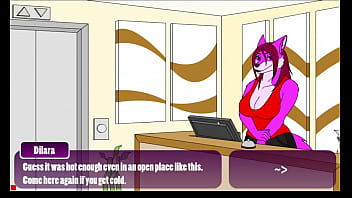 Restless wolf finds some late night fun