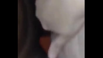 A rola ficou toda cagada e eu gozei assim mesmo dentro do cu dela