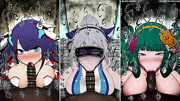 Your waifus are getting blacked in 2d too