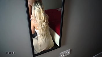 Omg hot stepsister with perfect ass helped me cum twice