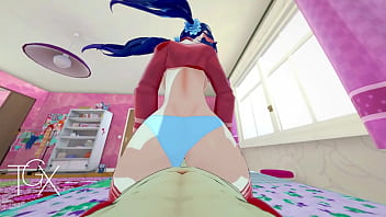 Anime hentai game gaming mita sex in various positions and blowjob
