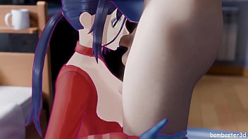 Mita got fucked in all her holes with cum