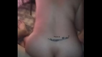 Termine empinada después de la vaquera