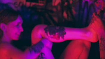 My slave girl loves to swallow my perfect feet