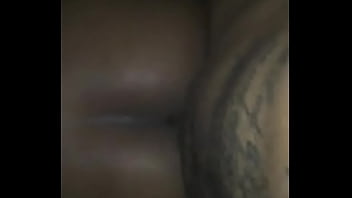 Black whore gets creamed