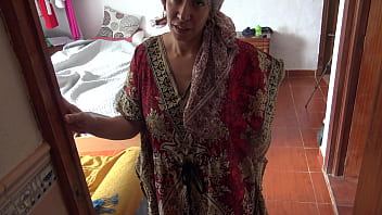 A kurdish wife in turkey is disturbed when american man cums inside her panties