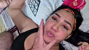 I'm giving my girlfriend a hard time for being a whore and fucking a lot of men before meeting me