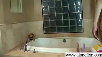 Toys and dildos for pleasure herself in front of camera clip 04