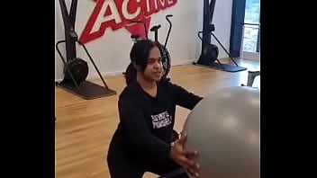 Nawtya at the gym