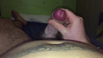 Cutest boy bicolor penis cum solo