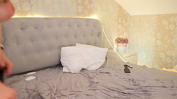 Beauty and her rubber dildo look great