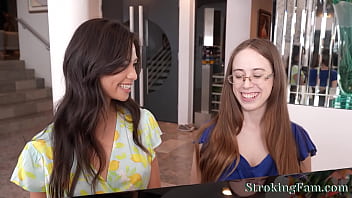 Scarlett has been taking her piano lessons with her stepmom jackie who&rsquo;s so proud of her new stepdaughter scarlett is grateful for her new family and when her stepdad donnie joins her she makes sure to let him know