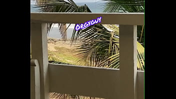 Pussy view beach resort outdoor flash