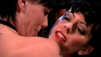 Cute brunette honey is tied