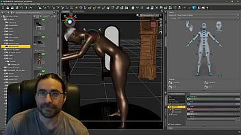 Building the leticia scene body posing part 1