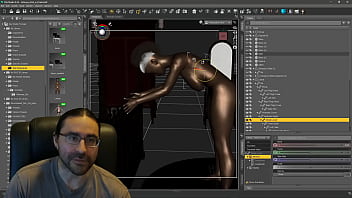 Building the leticia scene body posing part 1