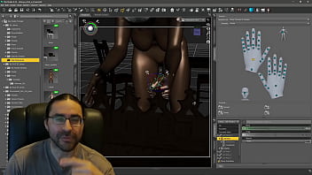 Building the leticia scene body posing part 1