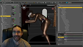 Building the leticia scene body posing part 1