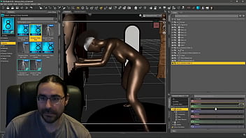 Building the leticia scene body posing part 1