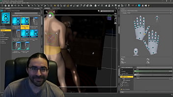 Building the leticia scene body posing part 1