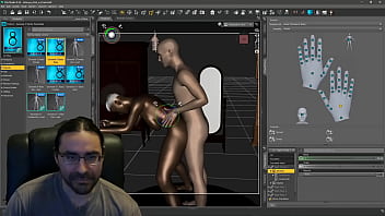 Building the leticia scene body posing part 1