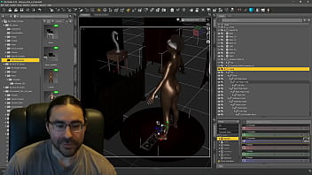 Building the leticia scene body posing part 1