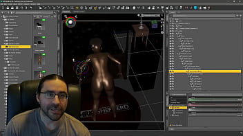 Building the leticia scene body posing part 1