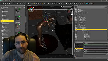 Building the leticia scene body posing part 1