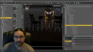 Building the leticia scene body posing part 1
