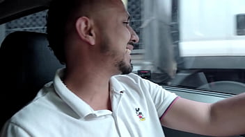 Uber driver picks up hot passenger and ends up fucking her in the car tommy miller