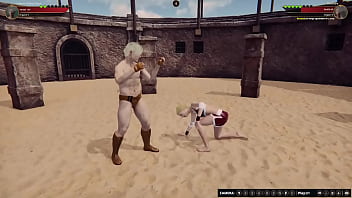 Johnny walker vs eleonore nf3d mma mixed combat maledom battle