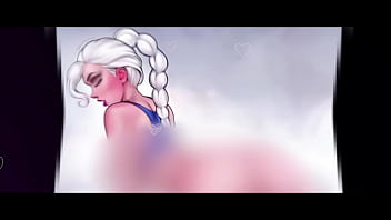 Train your ass with elsa videogame