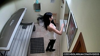 Yong brunette masturbating in public fitness Yong brunette masturbating in public fitness