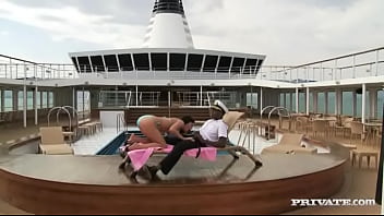 Candy alexa gives an interracial partner a blowjob before she gets dpd