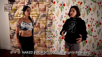 Naked yoga school