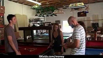 Desperate teen naked in public and fucks to pay rent 26