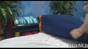 Massage with a cheerful ending