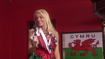 You'll get to watch as he picks up her one leg and slides his dick into her box pounding