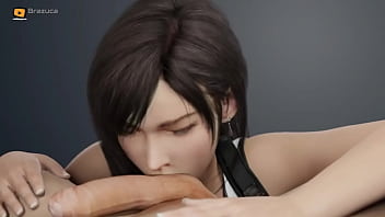 She shows how make a great blowjob