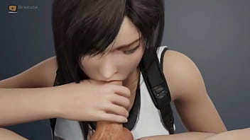 She shows how make a great blowjob