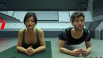 Stranded in space #40 hot yoga with big tits milf