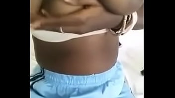 Fat bitch sucking boobs