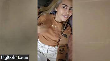 Sexy thai babe lily koh posed totall naked and exposed her perfect all natural body