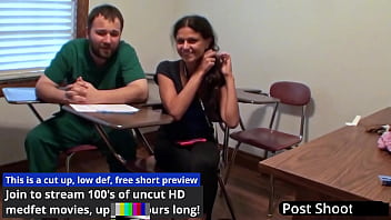 Freshman gets mandatory hitachi orgasm from doctor tampa yesenia sparkles