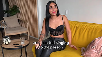 Cute innocent amateur model adelita at casting interview Cute innocent amateur model adelita at casting interview